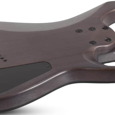 Schecter Omen Elite-8 MS LH - Black Cherry Burst (2469) image 6