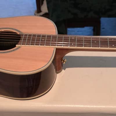 TAKAMINE GY51F April-2023 - "New Yorker" Natural Spruce Top, with Case and High End Leather 2.5 inch Strap image 9