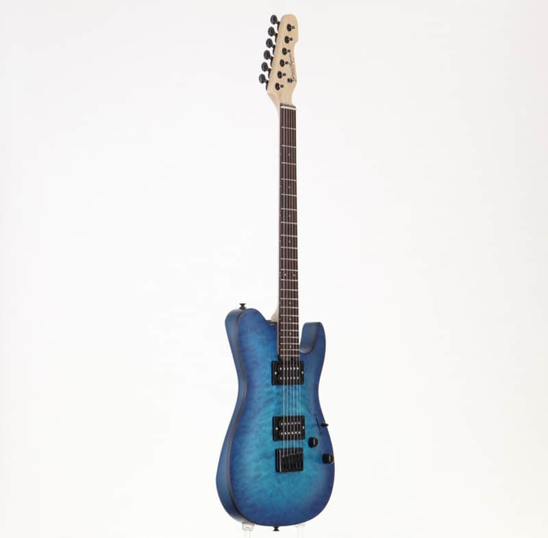 GRASSROOTS G-TB-55R See-Through Blue Sunburst Satin [GC1833372