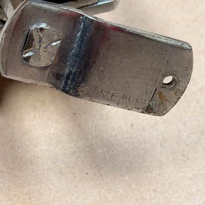 Vintage 9.5mm L-Arm Tom Mount with Diamond Plate Bracket image 2