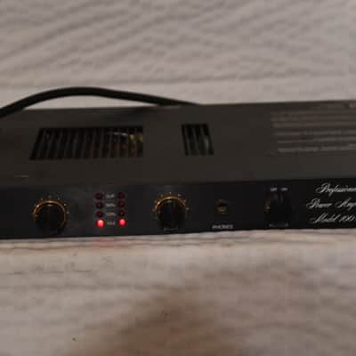 BGW Model 100B Vintage Professional Stereo Power Amplifier #W6A 1979 - metal image 2