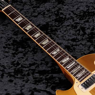 GIBSON Les Paul Deluxe 1974-1975 Lefty Gold Top [396086] [11/03] image 5