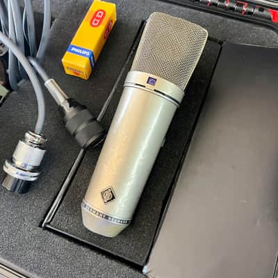 Neumann U-67 Tube microphone 1960’s - Nickel original vintage mic Ardent Studios image 2