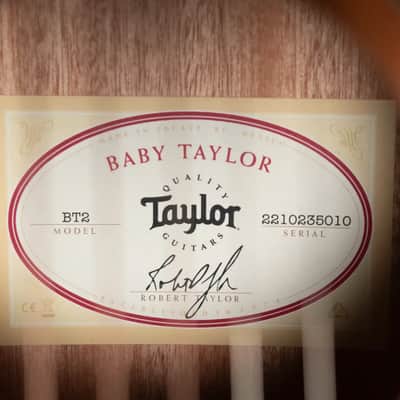 Taylor BT2 Mahogany Acoustic Guitar with Gig Bag image 14