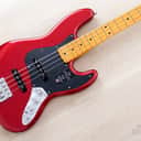 2025 Fender American Ultra II Jazz Bass Sinister Red, Mint w/ Case, COA, Tags