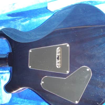 Paul Reed Smith LTD ED Throwback Cst 1 piece WOOD LIBRARY 2011 faded indigo/purple image 9