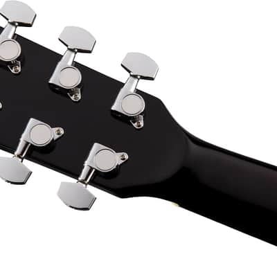 Fender CD-60S Dreadnought Acoustic Guitar. Walnut FB, Black image 8