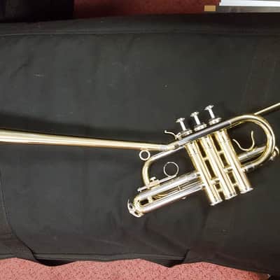 Berkeley 3 in 1 Jazz Bent Trumpet in C ( w/2nd Herald Bell) image 1