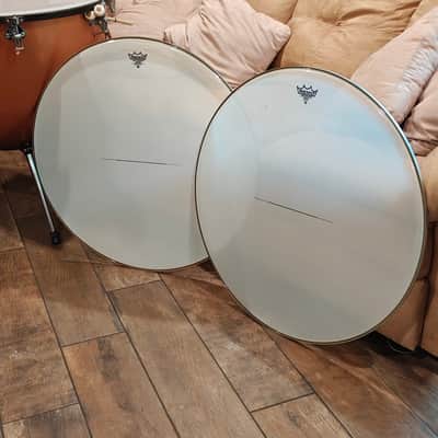 Remo Hazy Timpani Heads Lot of TWO TI-3200-00 32 inch image 2