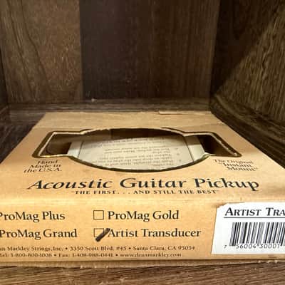 Dean MarkleyArtist Transducer Acoustic Guitar Pickup 2010s - Black image 3