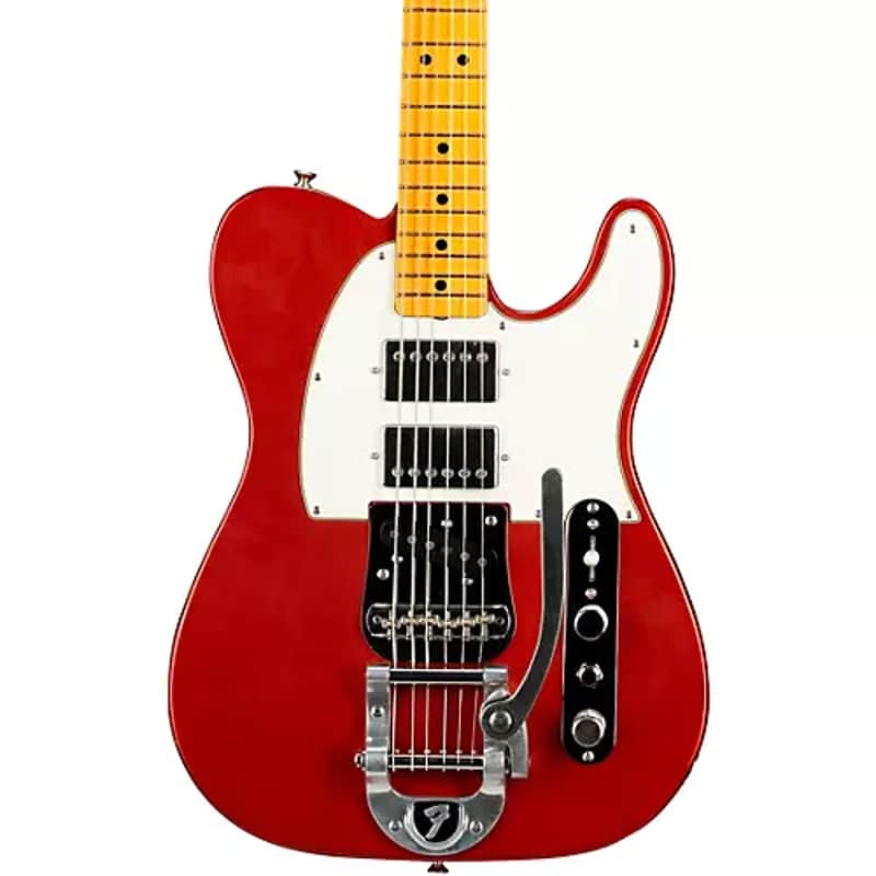 Fender Stories Collection Mike Campbell Red Dog Telecaster Electric Guitar. Maple Fingerboard, Red Dog Red image 1