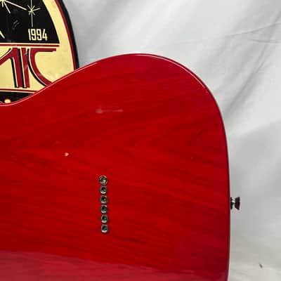 Fender American Standard Telecaster Tele Crimson Red Electric Guitar - Pickups have been Replaced with Seymour Duncan APTL-1/APTR-1 image 12