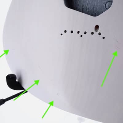 Fender American Ultra Luxe Vintage Telecaster Body Nitro Heirloom Lacquer 2026 - White Blonde Heirloom Nitro Lacquer image 3