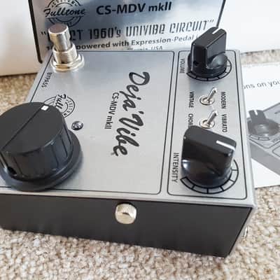 Fulltone CS-MDV MkII Custom Shop Mini Deja Vibe MkII 2010s - Silver Bild 5