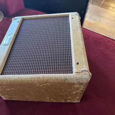 Fender Champ 5F1 Narrow Panel 5-Watt 1x6" Guitar Combo 1956 - 1958 - Tweed image 10