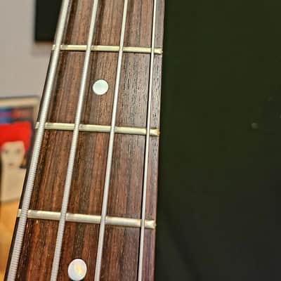 Wal Mk1 1985 Brazilian Mohogany Core Padauk Facings Indian Ebony Fingerboard - Near Mint Condition image 8