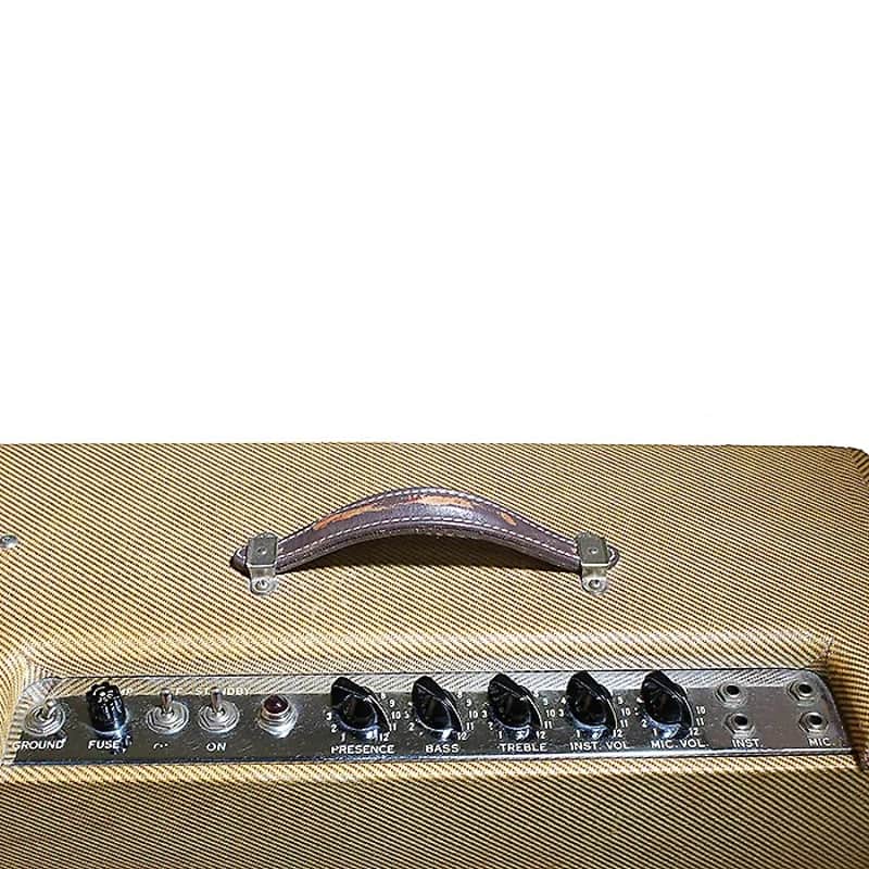Fender Super 5F4 Narrow Panel 18-Watt 2x10" Guitar Combo 1956 - 1960 image 4