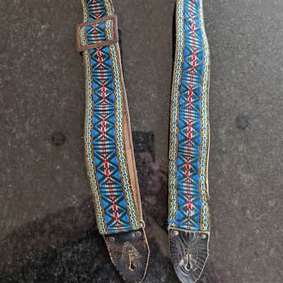 Vintage 60’s / 70's ACE 2" Wide Guitar Strap Original Made in USA image 4