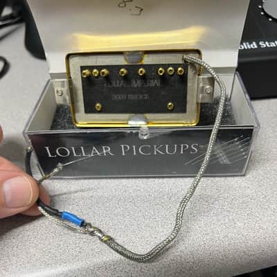 Lollar Imperial Bridge Humbucker pickup 2009 - Aged Gold 8.3k image 4