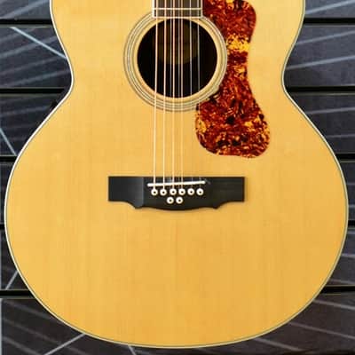 Guild Westerly Collection BT-258E Jumbo Natural Baritone 8-String Electro Acoustic Guitar image 6