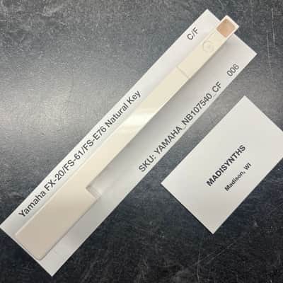 ORIGINAL Yamaha/Korg Replacement C/F Key (NB107540) for Yamaha DX7/DX5/DX9, SY77/SY85/SY99, Korg M1, Wavestation, Z1, etc