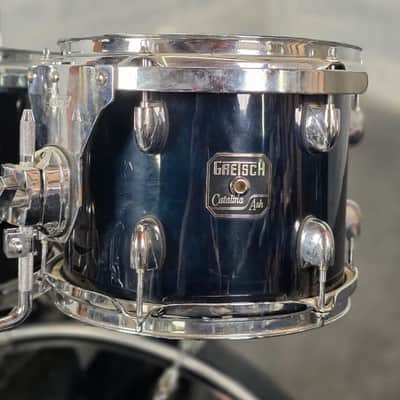 Used Gretsch Catalina Ash Fusion 6pc Drum Set Cobalt Blue - Fair image 2
