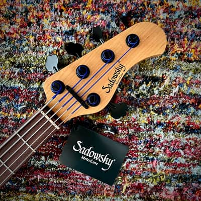 Sadowsky Metroline 2024 Limited Edition 5-String Electric Bass Padouk (020/135 Worldwide) image 4