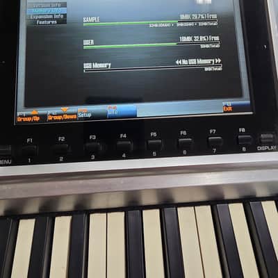 Roland Fantom-G8 88-Key Workstation Keyboard 2008 - 2012 - Silver image 14