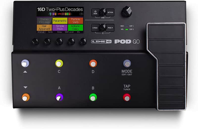 Line 6 POD GO Multi-Effect and Amp Modeler 2020 - Present - Black image 1