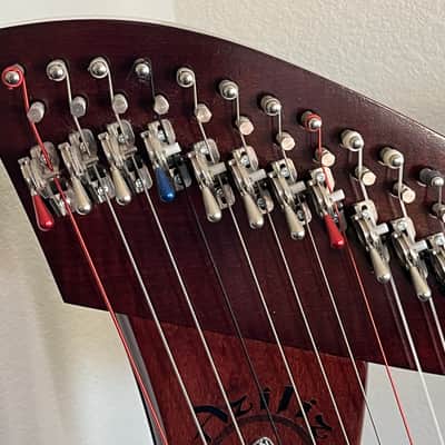 Camac Aziliz 34-String Lever Harp - Excellent Condition, Case Included image 8