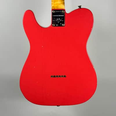 Fender Custom Shop Telecaster Thinline Journeyman Relic 2020 - Fiesta Red(sku86276) image 8