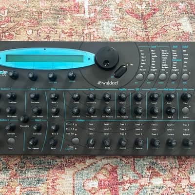 Waldorf Microwave XT Rackmount Wavetable Synthesizer 1998 - Orange