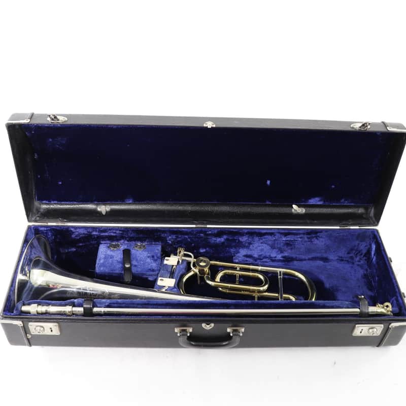King Model 4B Silver Sonorous Trombone with Sterling Silver Bell SN 7058 image 1