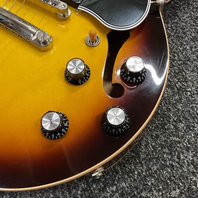 Gibson ES-339 AVSNH1 Memphis Custom Shop 2011 - Antique Vintage Sunburst image 10