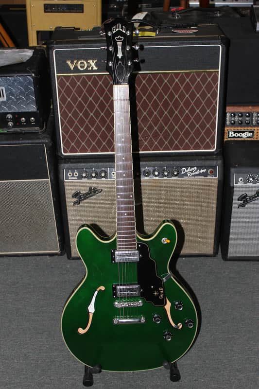 Guild Newark St. Collection Starfire IV ST - Emerald Green image 1