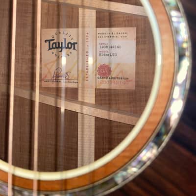Taylor 514ce LTD Cedar/Blackwood 2022 NAMM (Rare) image 5