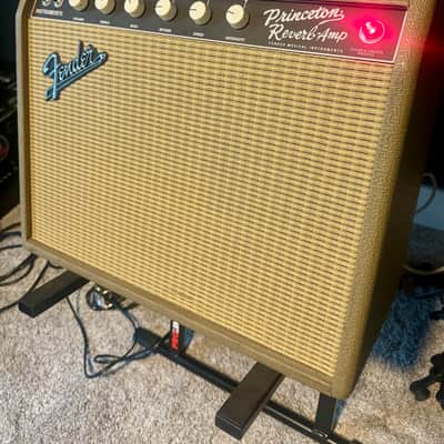 Fender '65 Princeton Reverb Reissue "Golden Hour" FSR Limited Edition 12-Watt 1x10" Guitar Combo 2017 - Tan / Wheat image 2