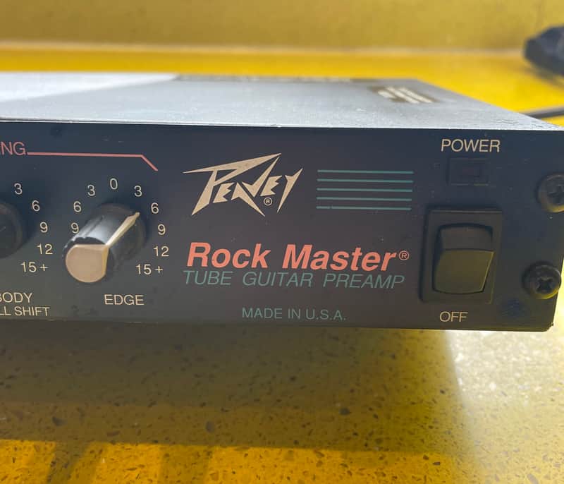 Peavey USA Rock Master tube guitar preamp image 1