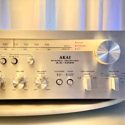 ✨ Akai AA-1030 Vintage Stereo Receiver – Professionally Serviced – New Lamps – 30 WPC – Made in Japan image 5