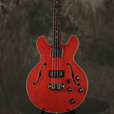RARE 1975 Ibanez "lawsuit" era EB-2D copy HOLLOW BODY bass made in Japan image 2
