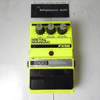 DOD FX58 Metal Maniac Distortion Effects Pedal High Gain Free USA Shipping image 1
