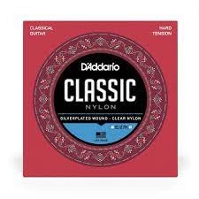 D'Addario EJ27H Student Nylon Classical Guitar Strings Hard Tension image 1