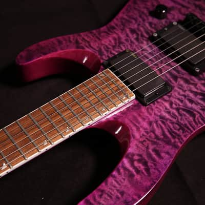 Jackson X Series SLATTXMGQ 3-6 Soloist 2015 - 2018 - Transparent Purple image 5
