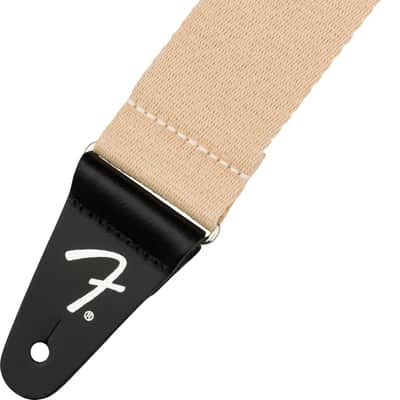 Fender SuperSoft Polyester 2" Guitar Strap, Sand image 2