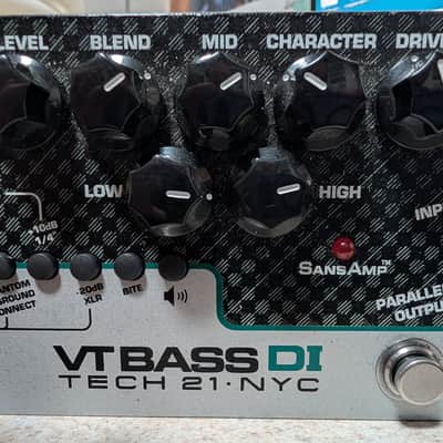 Tech 21 SansAmp Character Series VT Bass DI 2010s - Graphic image 1
