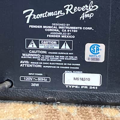 Fender Frontman Reverb Amp - Black image 8