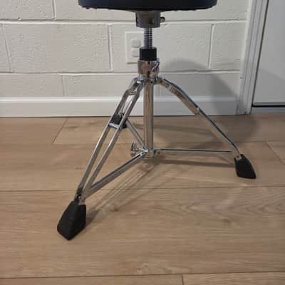Pearl D1000N Roadster Double Braced Round Drum Throne 2010s - Black / Chrome image 4