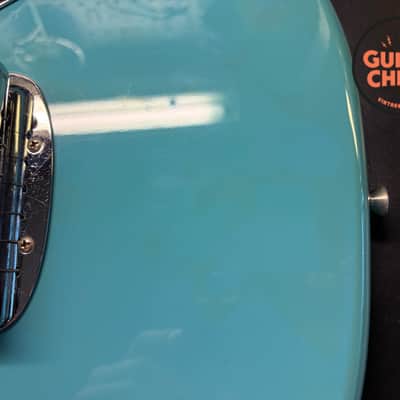 1997 Fender Japan CIJ MG66-66 ’66 Mustang Reissue California Blue w/ Tweed HSC image 13