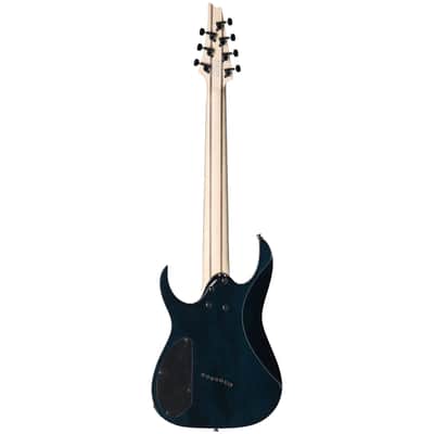 Ibanez RGMS7PB Multi-Scale Electric Guitar, 7-String, Cosmic Blue Sunburst image 6