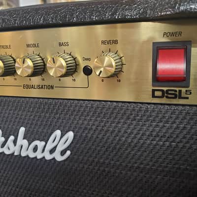 Marshall DSL5CR 2-Channel 5-Watt 1x12" Guitar Combo 2018 - Present - Black image 3